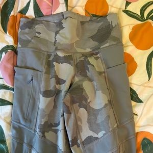 Grey Athleta camo